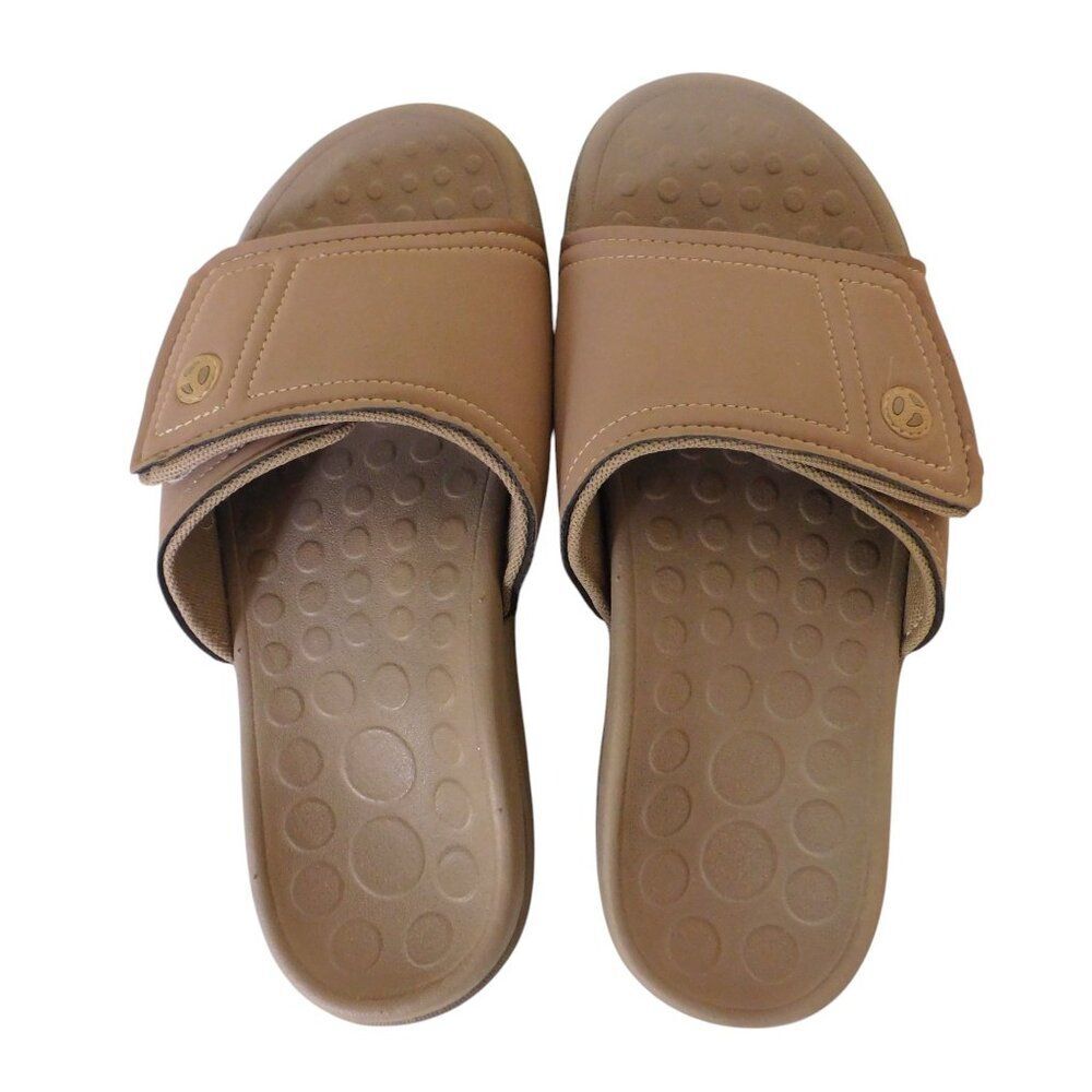 Vionic Kiwi Camel Slide Men’s 7 Women’s‎ 9 Unisex Comfort Sandal Orthopedic
